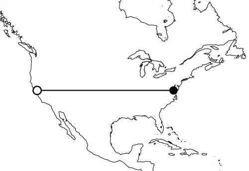 アングロアメリカの断面図（地図）