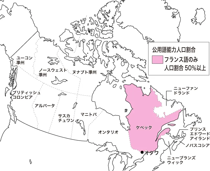 カナダのフランス語話者