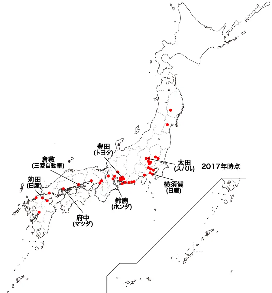 自動車組立工場