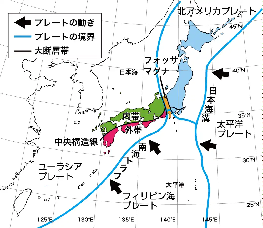 地形環境と歴史景観 : 自然と人間の地理学 地理｜日本の自然環境