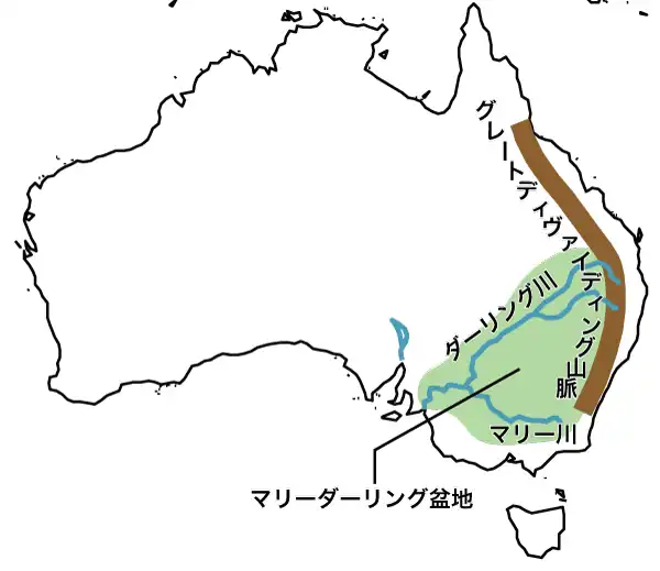 マリーダーリング盆地