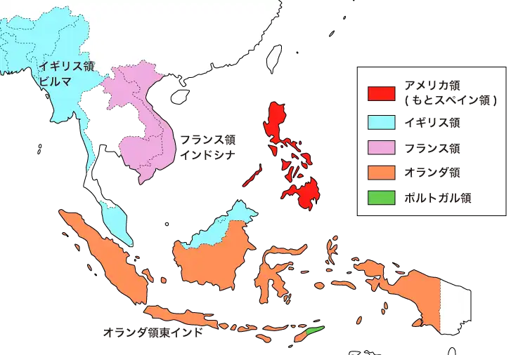 東南アジアの宗主国