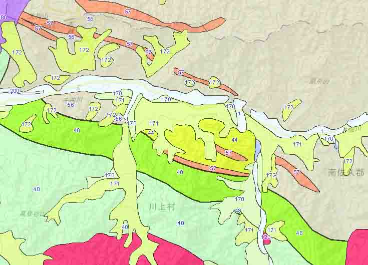 地質図